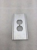 Wiremold AL3146BD Duplex Receptacle Bracket and Cover for AL3100 Series Raceway