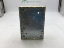 Wiremold V5748-3 500-700 Series 3 Gang Fire Alarm Receptacle Box
