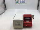EST/Edwards Systems SIGA-278 Dual Action Fire Alarm Pull Station w/Key Reset