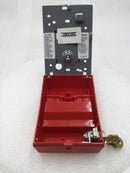 EST/Edwards Systems SIGA-278 Dual Action Fire Alarm Pull Station w/Key Reset