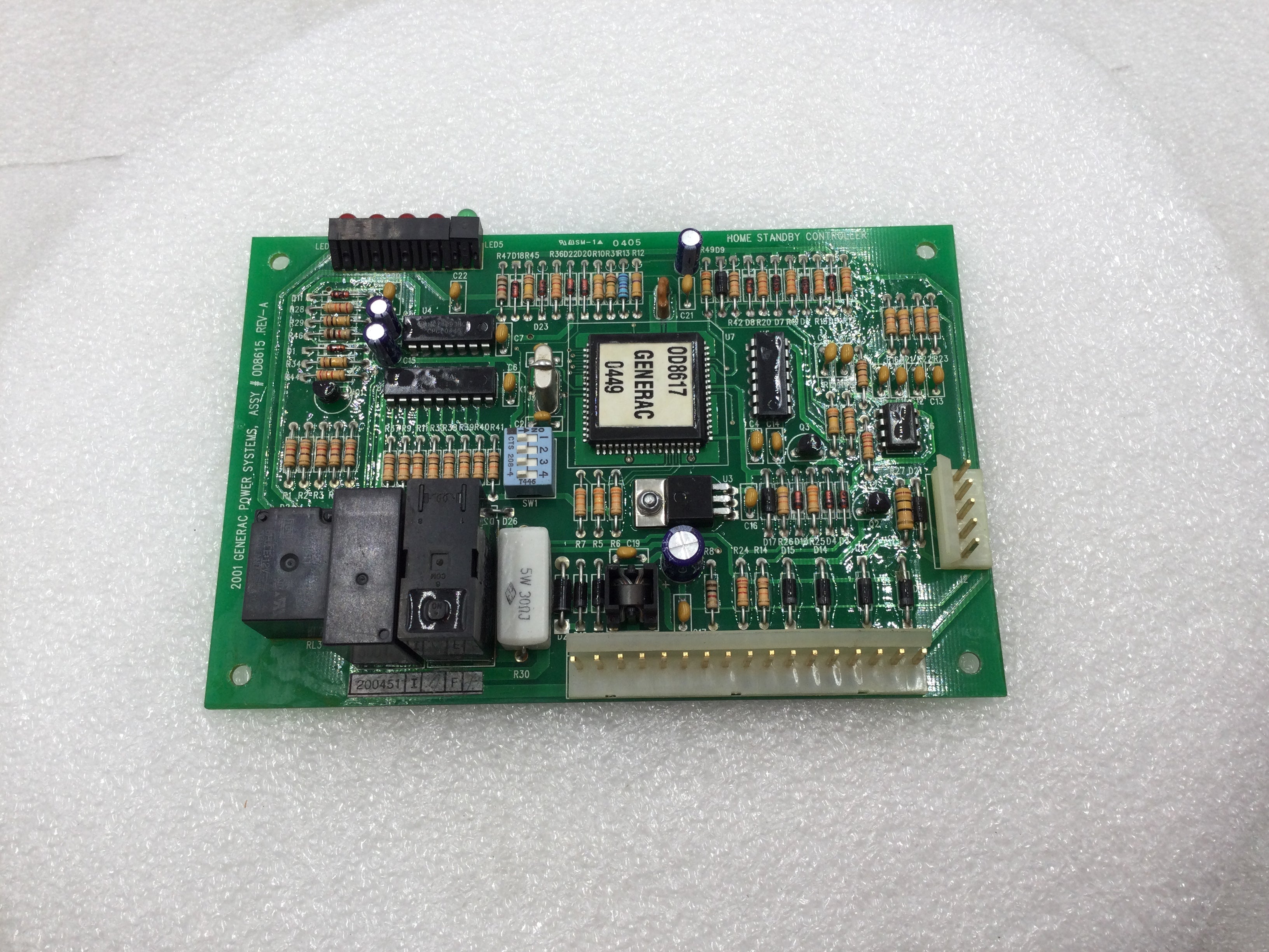Generac 0D86150SRV Air Cooled Controller PCB