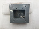 Wiremold G3044-2 3000 Series 2 Gang 600V Fire Alarm Device Box