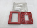 Edwards/EST Genesis G1RT Red Trim Plate 5" X 6"