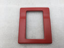 Edwards/EST Genesis G1RT Red Trim Plate 5" X 6"