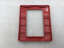 Edwards/EST Genesis G1RT Red Trim Plate 5" X 6"