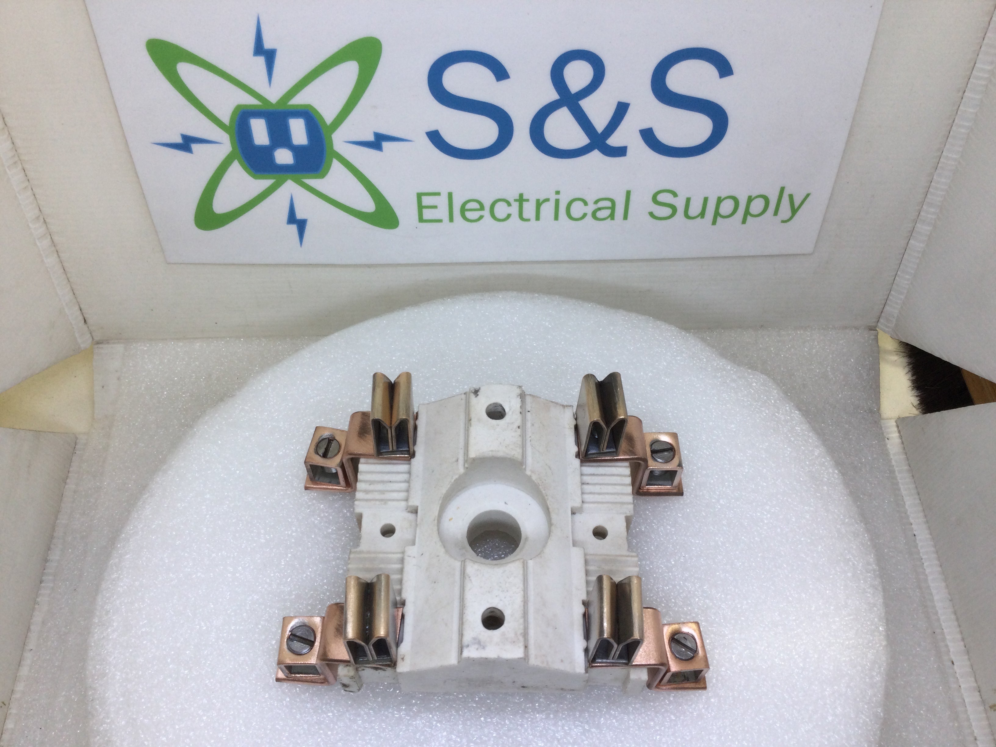 FPE 125 Amp Meter Socket Replacement Kit - Porcelain Cream Base