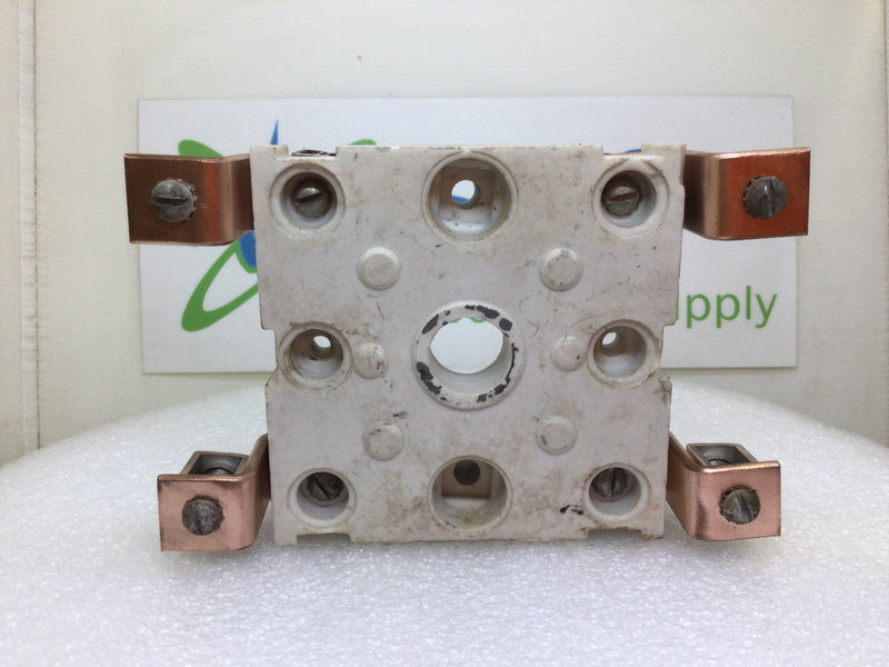 FPE 125 Amp Meter Socket Replacement Kit - Porcelain Cream Base