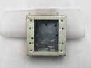Wiremold V5748-2 500-700 Series 2 Gang Fire Alarm Receptacle Box