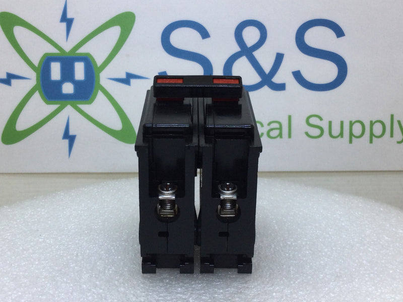 Cutler Hammer BAB2020 20 Amp 2 Pole 120/240V Bolt-On Breaker - Red Handle