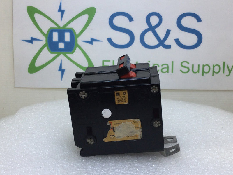 Cutler Hammer BAB2020 20 Amp 2 Pole 120/240V Bolt-On Breaker - Red Handle