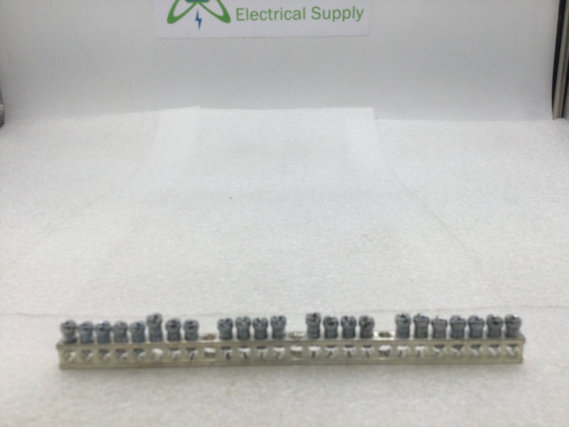 Cutler-Hammer BR4242B225 20 and 23 Position Ground Bar Kits w/One CU9AL Lug