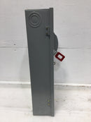 General Electric TH3363 Model 10 100A 600V Fusible Safety Switch 22 1/4" x 10"