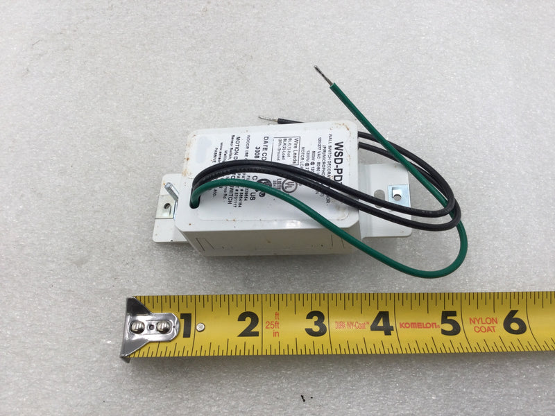 Sensor Switch WSD-PDT-W Wall Switch Occupancy Sensor PIR 120/277 VAC in White