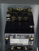 Square D 8536 Type SCG3 NEMA Size 1 120v Series A Coil 480v Overload Relay Contactor with CLASS 9999 SC22