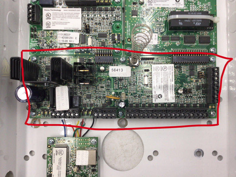 Enertect Module Main Module Verex Model 650-3600 Main Module Control Board
