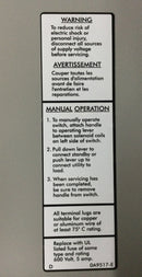 Generac RTSR100A3 Transfer Switch 120/240 Volts w/ Switch Rating of 100 Amps at 240 Volts