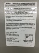 Generac RTSR100A3 Transfer Switch 120/240 Volts w/ Switch Rating of 100 Amps at 240 Volts