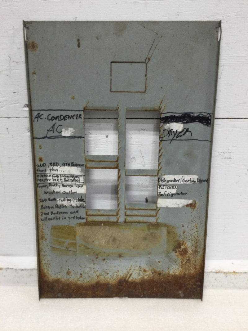 General Electric TX1612RH Dead Front Only 19 1/2" x 12 3/16"