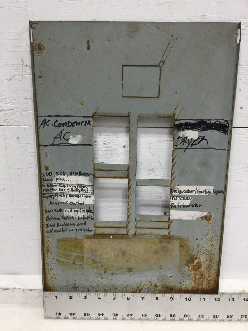 General Electric TX1612RH Dead Front Only 19 1/2" x 12 3/16"