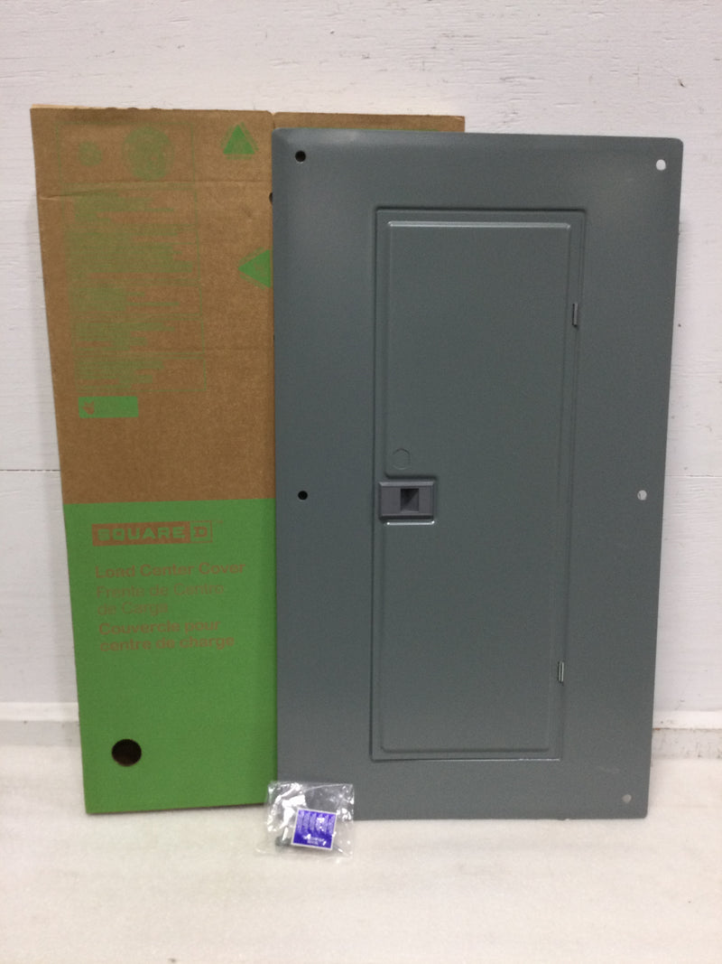 Square D HOMC24UC 24 Space 120/240V Panel Door w/Main 27 1/4" x 15 3/8"