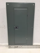 Square D HOMC24UC 24 Space 120/240V Panel Door w/Main 27 1/4" x 15 3/8"