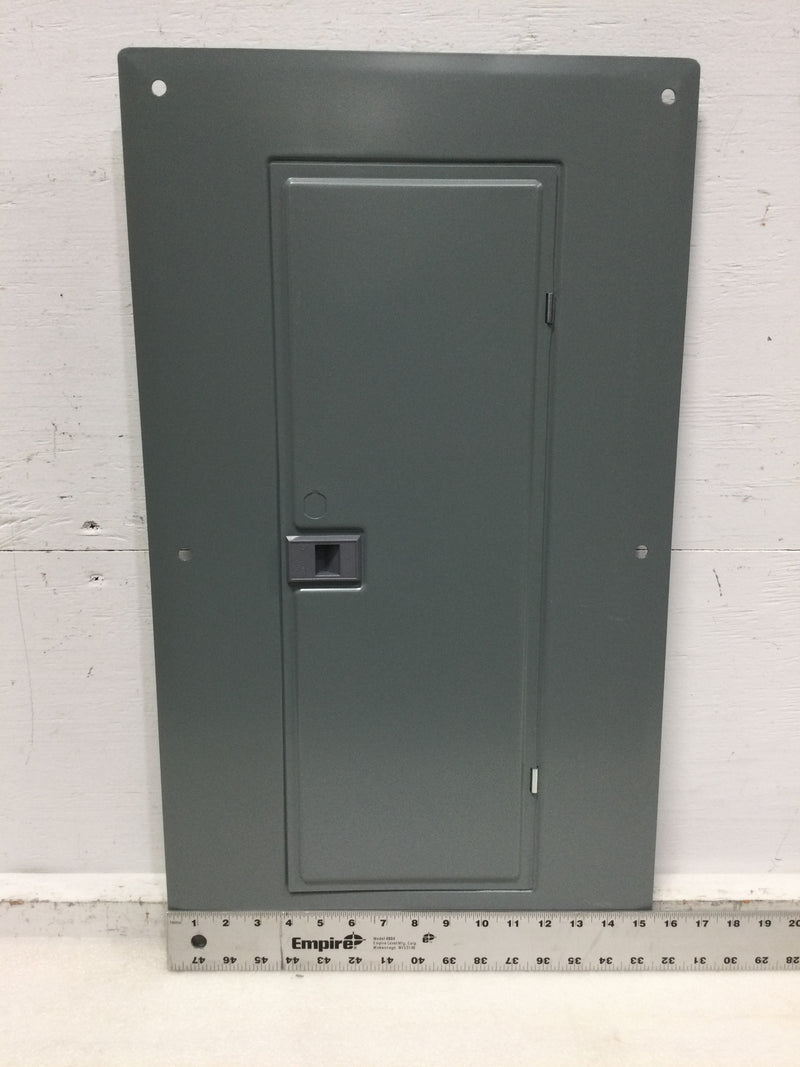 Square D HOMC24UC 24 Space 120/240V Panel Door w/Main 27 1/4" x 15 3/8"