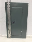 Square D HOMC24UC 24 Space 120/240V Panel Door w/Main 27 1/4" x 15 3/8"
