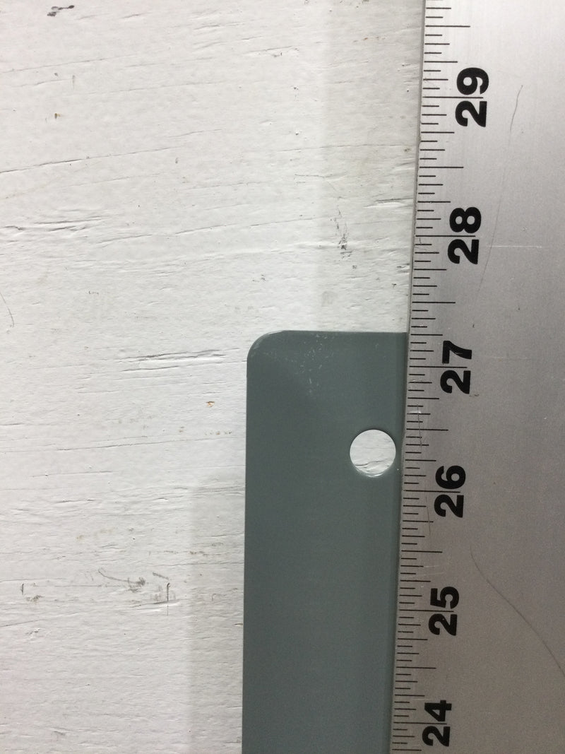 Square D HOMC24UC 24 Space 120/240V Panel Door w/Main 27 1/4" x 15 3/8"