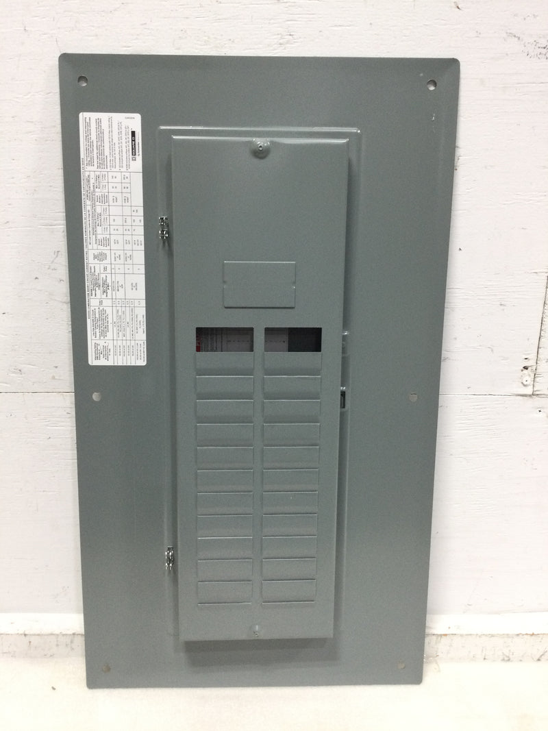 Square D HOMC24UC 24 Space 120/240V Panel Door w/Main 27 1/4" x 15 3/8"