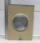 Milbank 120/240V Type 3R Meter Socket Cover Only w/Latch 15 1/2" x 11"
