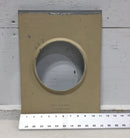 Milbank 120/240V Type 3R Meter Socket Cover Only w/Latch 15 1/2" x 11"