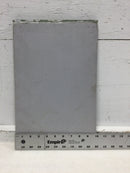 Midwest Nema 3R Aluminum Panel Cover Only w/Latch 15 1/2" x 10"