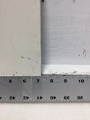 Panelboard Cover Only Nema 3R 11 1/8" x 7 1/8"
