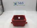 Wheelock WBB-R Weatherproof Back Box in Red