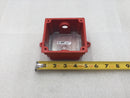 Wheelock WBB-R Weatherproof Back Box in Red