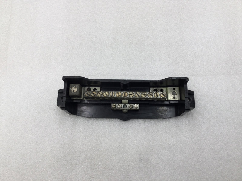 Cutler Hammer 17 Position 4-14 AWG Neutral/Isolated Grounding Bar