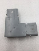 Wiremold G3011E 90 Degree Flat Raceway Elbow in Gray