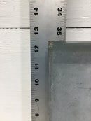 Square D QOB6-12L100RB 100 Amp 6 Space 120/240V Enclosure Cover 12 1/2" x 9"