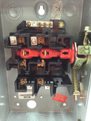 GE TG3221 30 Amp 2 Pole 3 Phase Model 8 240V General Safety Switch