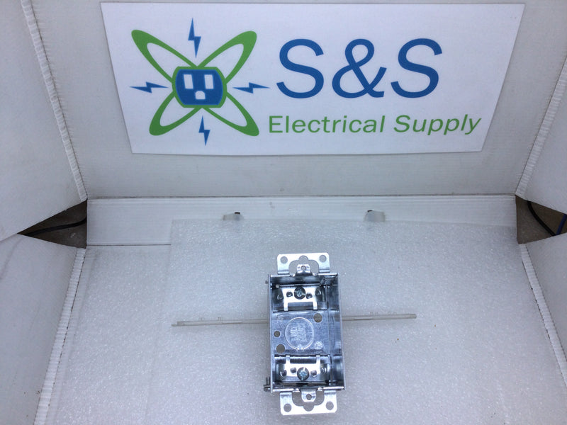 Steel City LXOW-25 2-1/2" Gangable Switch Box with Flush Ears 1/2" Knockouts