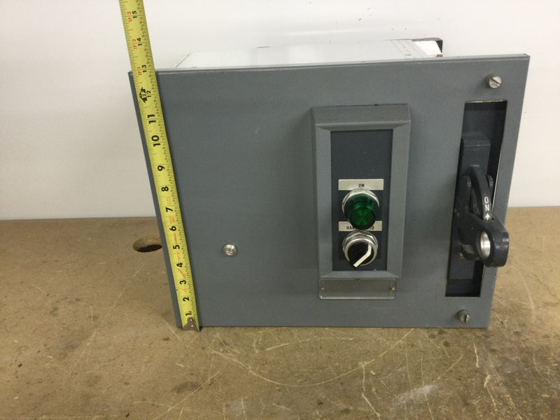 Allen Bradley 2513B-BAB-3-4R-6-41W Motor Control Center Can and Cover Only 15.5" x 13"