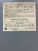 Allen Bradley 2113B-DAB-3-4R-6-45W Motor Control Center Can and Cover Only 15" x 26"