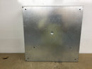 Milbank 18186-SC1-NK-NP Screw Cover Junction Box 18" x 18" w/Ground Lug