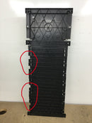 Square D NQOB Series E 225 Amp 42-Space 42-Circuit 3 Phase Panelboard Guts Only 9" x 24"