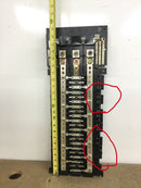 Square D NQOB Series E 225 Amp 42-Space 42-Circuit 3 Phase Panelboard Guts Only 9" x 24"