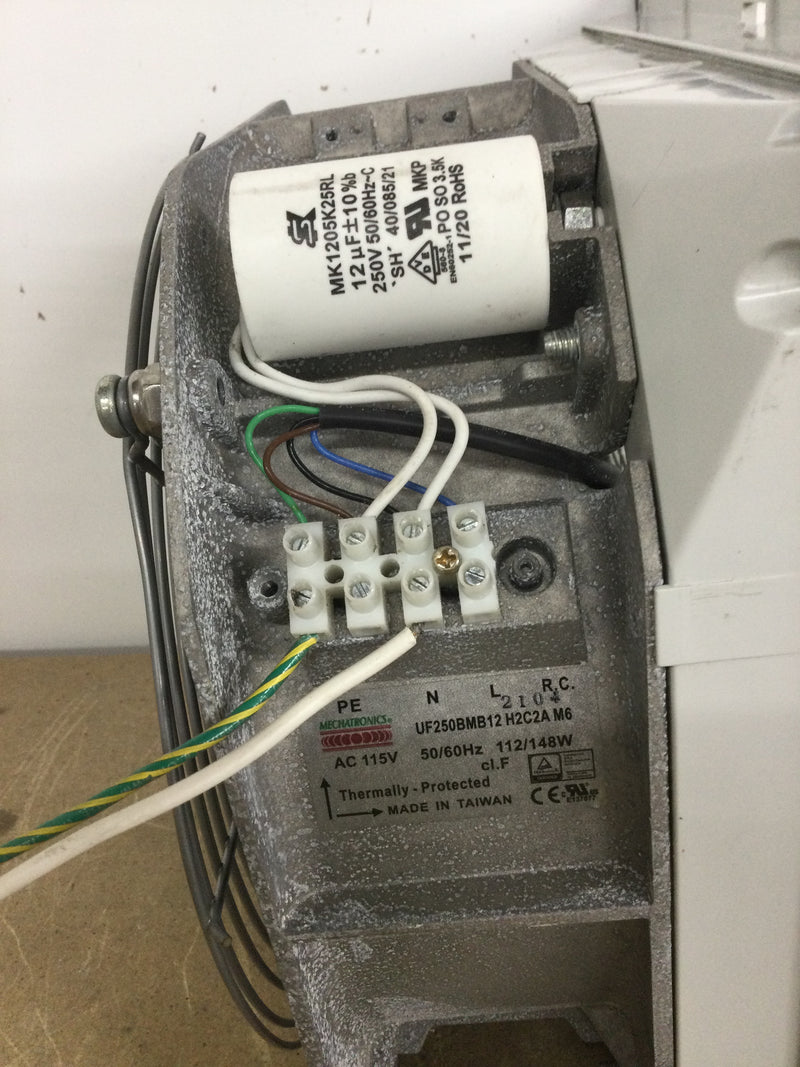 Nvent Hoffman HF1316424 Side-Mount Filter Fan 115 Volt 50/60 Hz 112/148W 12.5" x 12.5"