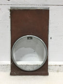 Ring Type Meter Cover w/Top Back Bracket 12 3/4" x 7 1/4"