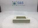 Wiremold V5748S Shallow Switch and Receptacle Box for V500 & V700 Series Raceway