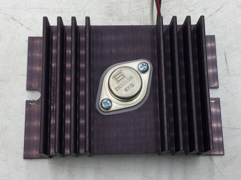 FCI/Gamewell PC-72 PS-6 Power Supply W/Sounder Volt Meter Amp Meter & Heat Sink