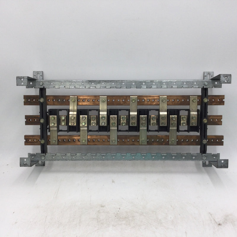 Westinghouse BA Series 3 Phase 200A 15 Space 30 Circuit 240V Panel Board Guts Only Copper Bus 10" x 20"